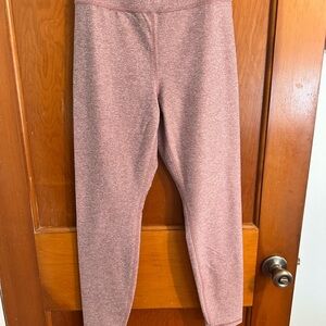Old Navy Heathered Pink Leggings